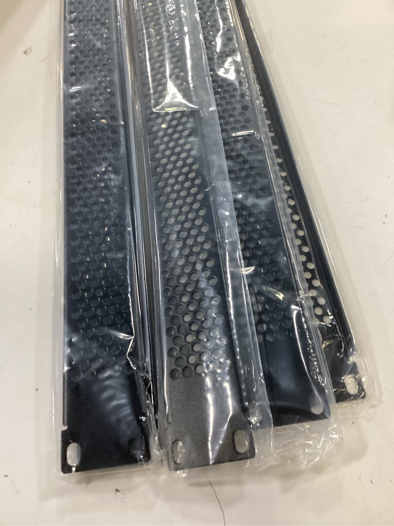 Condition photo showing New/Like New for QiaoYoubang 5 Pack 1U Venting Blank Panel - Steel Blank Rack Mount Panel Spacer for 19in Server Rack