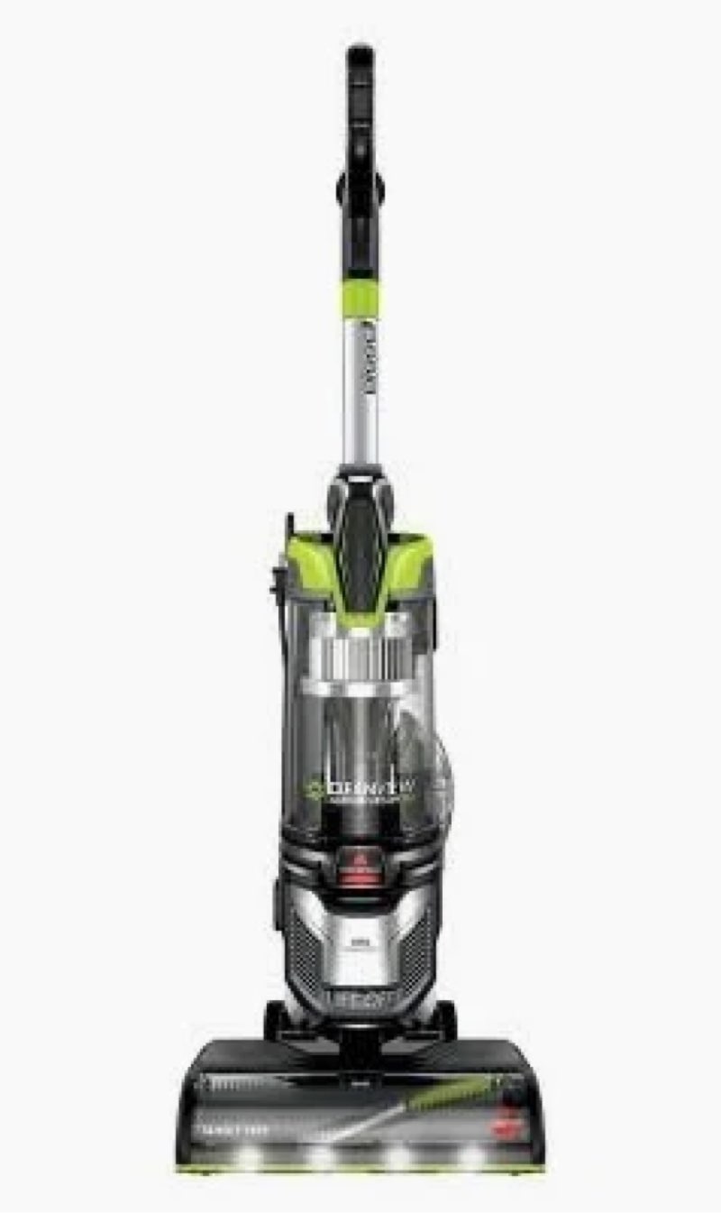 Bissell CleanView Swivel Vacuum with Triple Action Brush Roll, Swivel Steering, Extension Wand, Easy-Empty Dirt Tank, Multi-Cyclonic Suction System, New 2024 Model Royal green