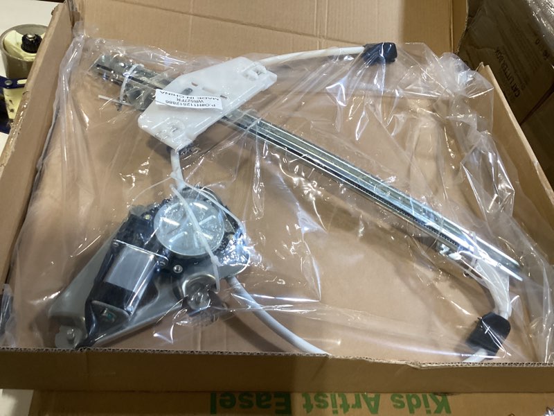 Condition photo showing Good Condition for yhtauto front passenger side power window regulator with 2-pin motor assembly compatible with jeep liberty 2002-2007 sport utility, ball stud style