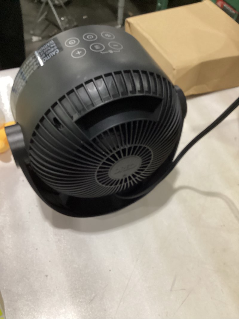 Condition photo showing Good Condition for Dreo Space Heater 1500W, 60° Adjustable Tilt, 10.5ft/s Portable Electric Heaters for Indoor Use with Thermostat, 8 Safety Protections, 3 Modes, Remote, Quiet Desk Heater for Bedroom, Office, Black