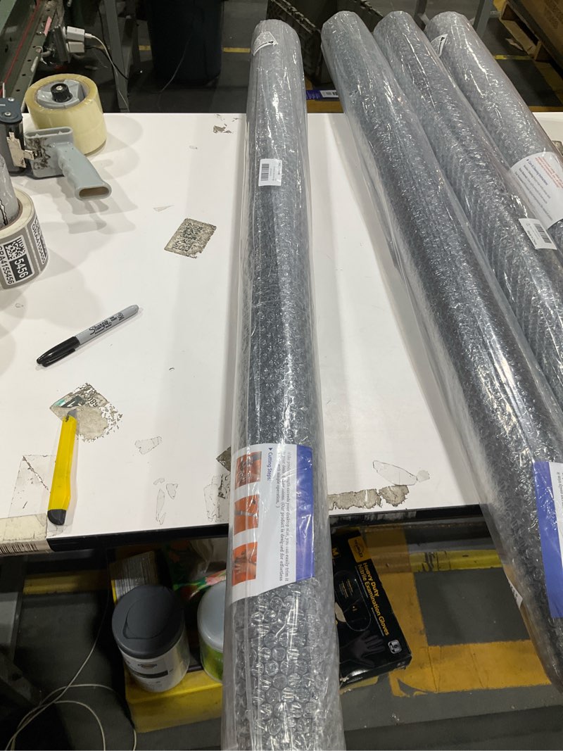 Condition photo showing New/Like New for table protector pad for dining room table - can be used on both sides waterproof and easy to clean good flatness used for dining table(black+gray 46x96) black+gray 46×96inch