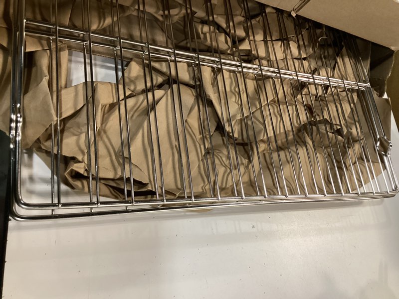 Condition photo showing Good Condition for upgraded wb48t10063 oven rack 24" x 17" compatible with ge general electric hotpoint oven, 304 stainless steel oven racks replacement 2 packs wb48t10063 2pc