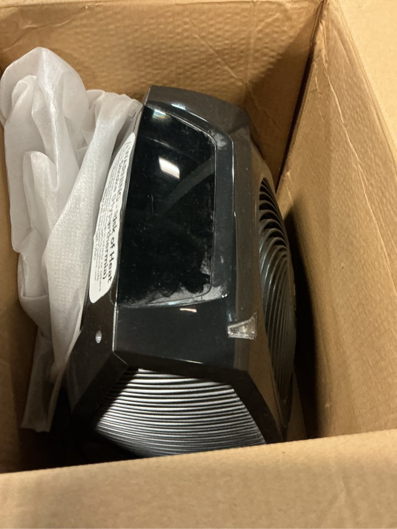 Condition photo showing As Is for Vornado TAVH10 (2025) Space Heater with Remote for Home, Fan Only Option, Digital Display with Adjustable Thermostat, Advanced Safety Features, Timer, Auto Climate Control, Heater for Bedroom, Black TAVH10 (2025 Model)