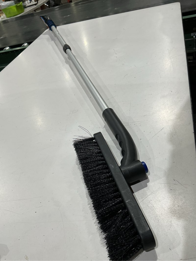 Condition photo showing As Is for mallory 582-epsz9 52" twist-lock snowbroom with ice chisel
