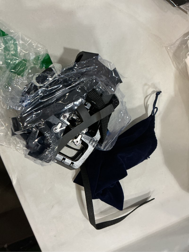 Condition photo showing Good Condition for ybeki pro-grade spd spin bike pedals and straps/toe clip for indoor exercise cycling & spin peloton/schwinn/sunny/bikes compatible, 9/16" axle with sealed bearings + 12-month warranty long spindle with nut
