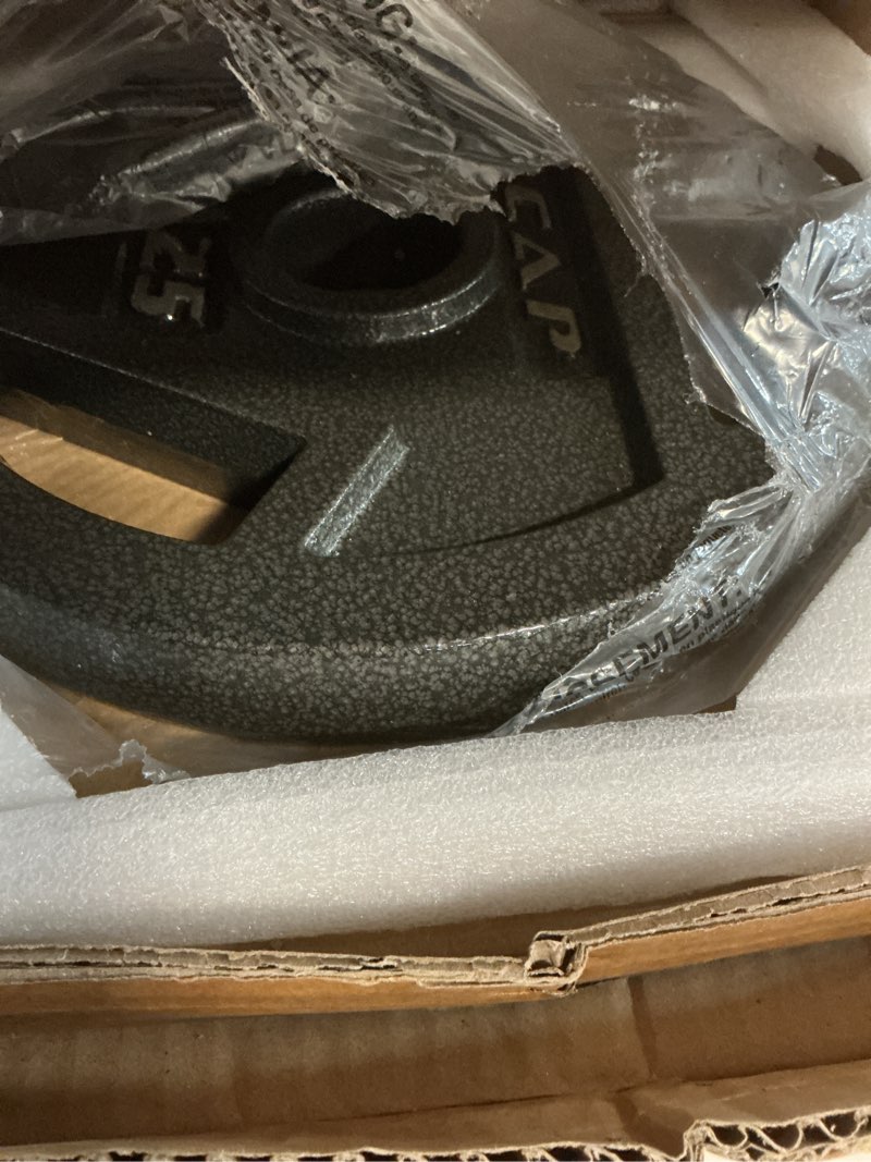 Condition photo showing Good Condition for cap barbell 2-inch olympic weight plate | multiple options elite 25 lb - single