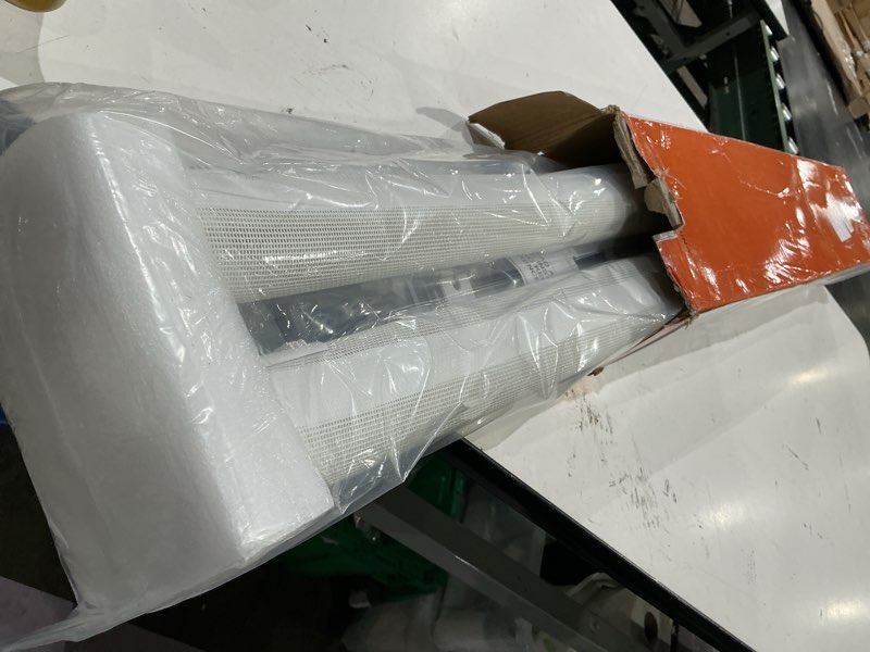 Condition photo showing Good Condition for veraste (2 pack) retractable baby gate for doorways and stairs, mesh safety gate for pet, indoor & outdoor use, one-hand operation, easy installation, 33.6" tall, expands to 55" wide?white,33.6"x55"