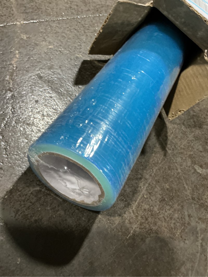 Condition photo showing New/Like New for tapemanblue carpet protection film 36" x 200' roll, self adhesive plastic carpet protector film with clean removal & easy unwind, durable protection tape to shield your surface from dirt and spills 36" x 200' (1 roll)