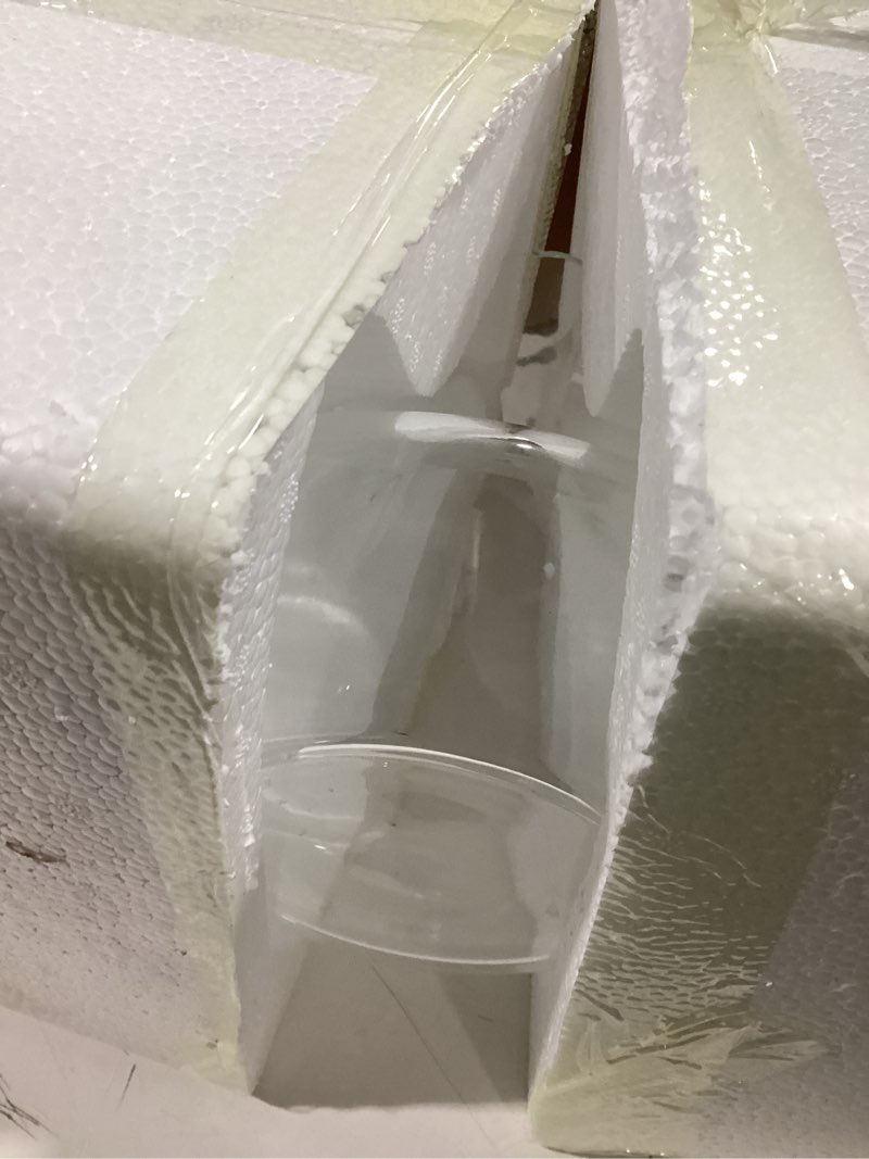 Condition photo showing Good Condition for Wine Decanter with Handle, 1500ml Lead-Free Crystal Carafe, Hand Blown Wine Aerator for Red & White Wine, Easy Grip & Drip-Free Pour, Elegant Christmas Gift White 1500ML with battle