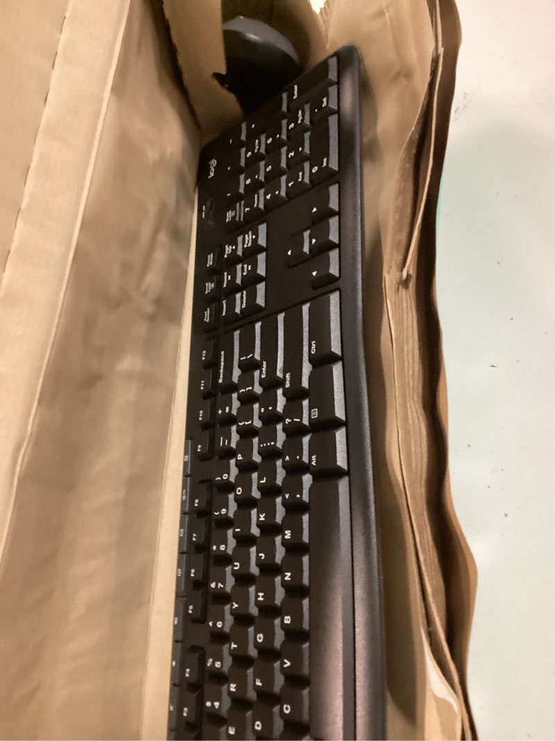 Condition photo showing Good Condition for logitech mk270 wireless keyboard and mouse combo for windows, 2.4 ghz wireless, compact mouse, 8 multimedia and shortcut keys, 2-year battery life, for pc, laptop - black black 1 pack combo