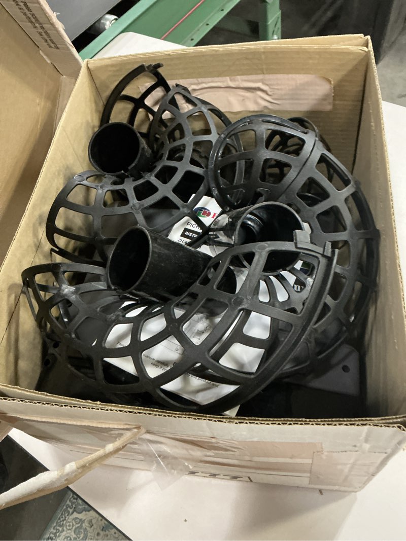 Condition photo showing As Is for 681PBH Pickleball Machine with Auto Swing, 3 Angles & 4 Speeds Adjustable, Portable Pickleball Launcher for Indoors & Outdoors Practice, Powered by Power Bank/Batteries/AC Power, for Beginners