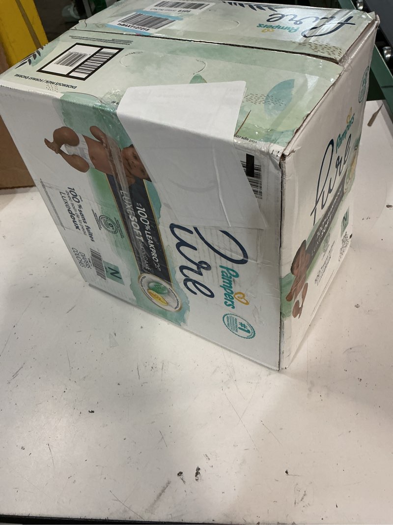 Condition photo showing New/Like New for pampers pure baby diapers, size 0 (>10 lbs ), 128, up to 100% leakproof, premium hypoallergenic soft diapers newborn 128