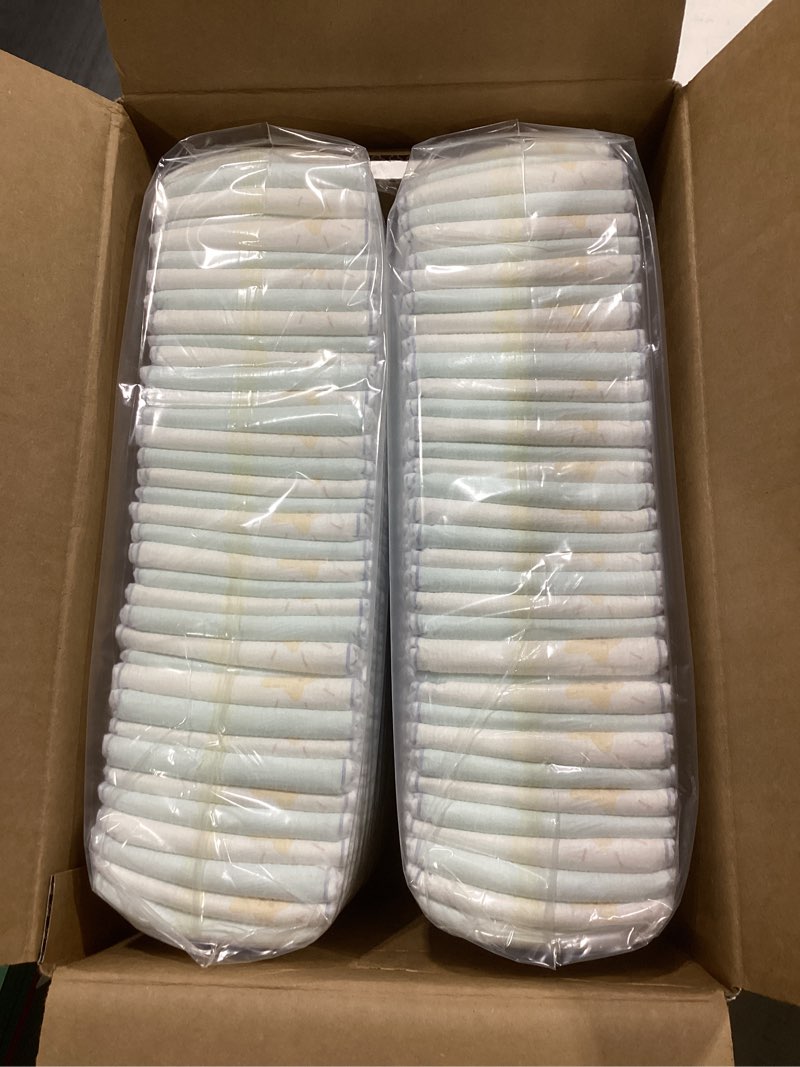 Condition photo showing As Is for Pampers ZZZ Overnight Diapers, Size 6 (35+ lbs), 72 Count, Nighttime Protection Disposable Baby Diaper, Night Time Leak and Skin Protection Size 6 72