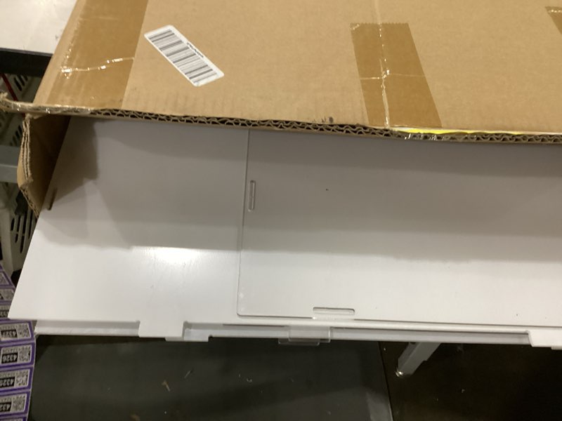 Condition photo showing New/Like New for duvindd acrylic display case for large collectibles, 29 inch tall clear display box for doll bearbrick 1000% lego 10341 dustproof protective showcase assemble acrylic box with black base black wood-plastic base 15.74 w x 11.8 d x 29.52 h inch