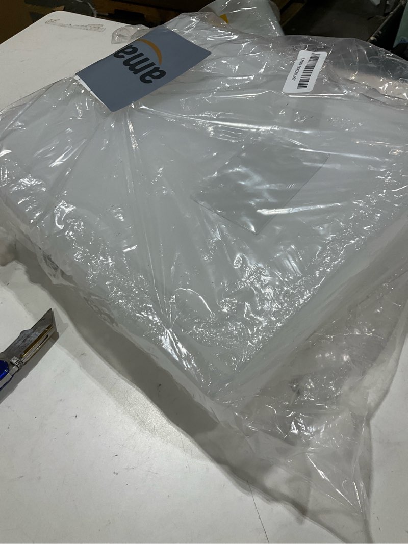 Condition photo showing Good Condition for oterri plastic file box with lid for letter size hanging file folders, hanging file folder box