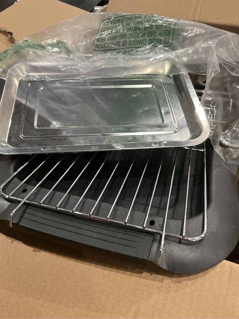 Condition photo showing Good Condition for electric indoor grill 1500w -2 in 1 smokeless indoor grill for kitchen with non-stick removable grill & griddle plate,temperature control korean bbq grill