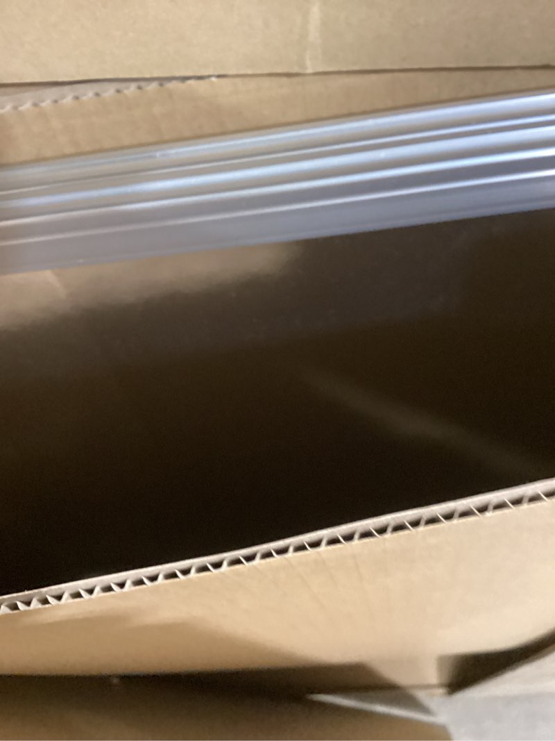 Condition photo showing Good Condition for maxtek Large Cork Board 72 x 48 in, Bulletin Board for Walls, 6'x 4' Extra Aluminum Framed Corkboard, Foldable Wall Mounted Back to School Pin Memo Notice Cork Board for Office, Home Wall Display 72x48 inches Silver