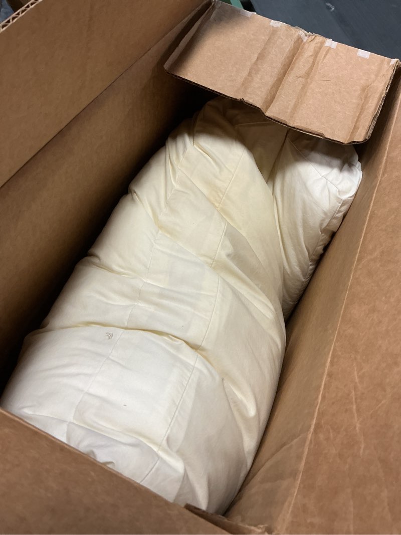 Condition photo showing As Is for casper original pillow for sleeping, standard, white