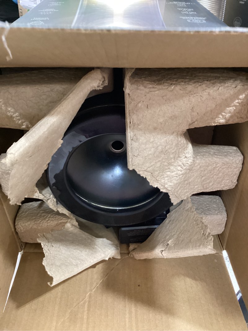 Condition photo showing As Is for vornado lucerna 3 ultrasonic humidifier: cool mist, 2 settings, 1.5l capacity, 28-hour run time, auto shut-off, etl listed