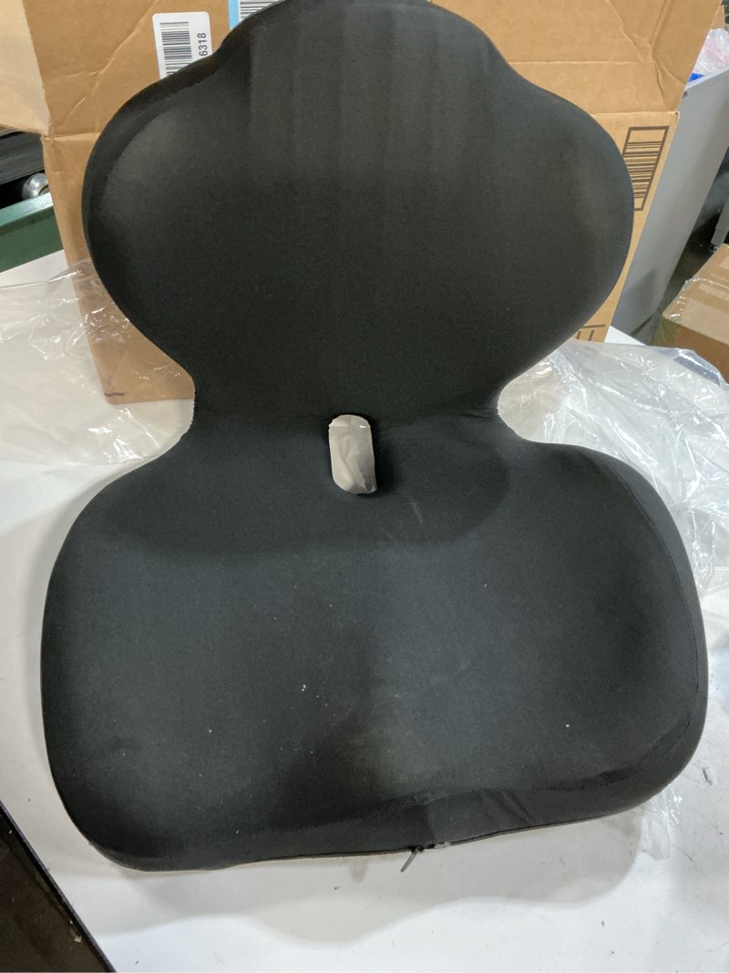 Condition photo showing Good Condition for (similar) cushion for office chair and car, lumbar support pillow for office chair, memory foam black