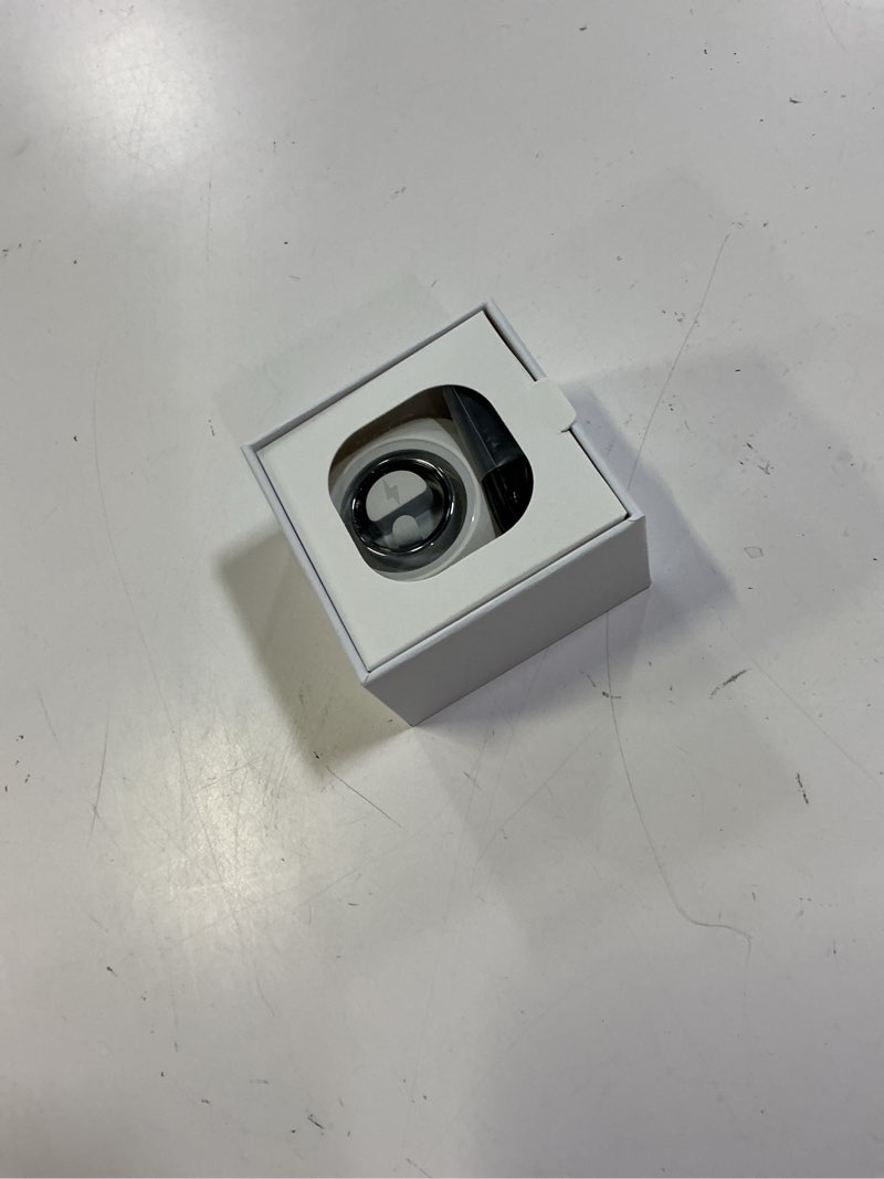 Condition photo showing New/Like New for smart health ring for women men fitness tracker with heart rate, blood oxygen, blood pressure, sleep monitoring, step counting, light gray 11