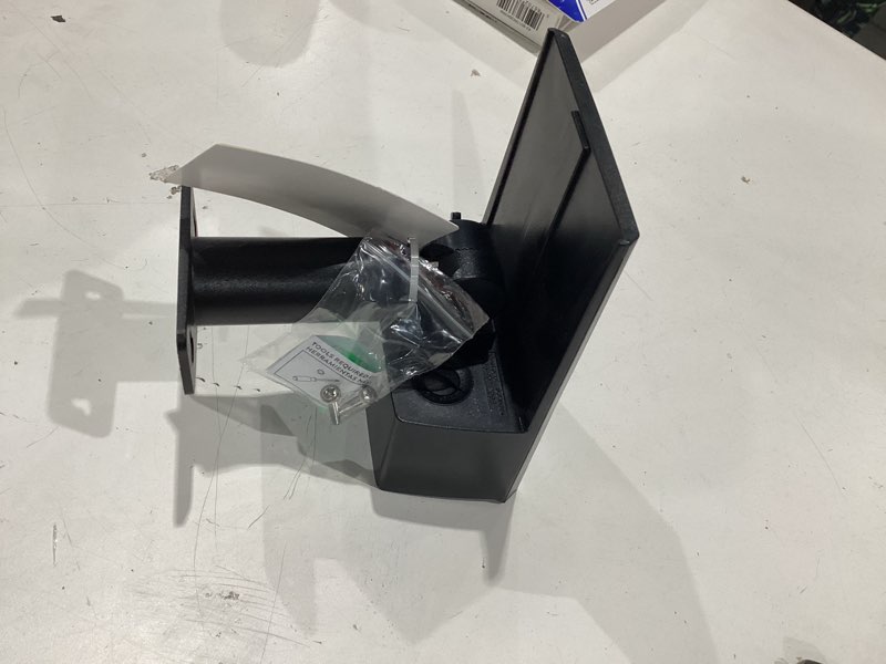Condition photo showing Good Condition for mainstays solar powered black color lock led landscape spotlight  100 lumens