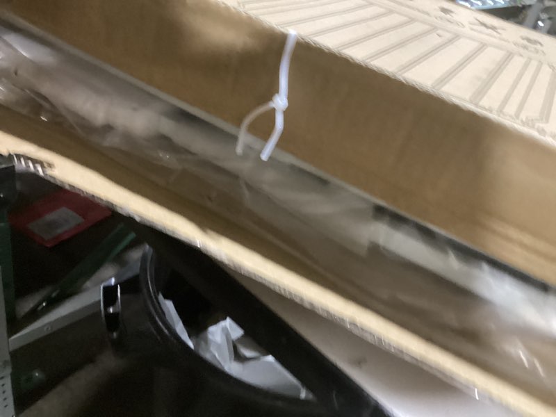 Condition photo showing Good Condition for Extra Wide Baby Gate 57.5-62.2 Pressure Mounted,Child Dog Pet Safety Gates with Walk Through Door for Doorways Stairs No Drilling in Door,White 57.5--62.2inch