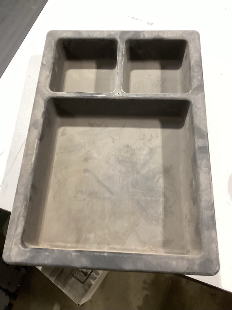 Condition photo showing Good Condition for craftsman black plastic 3-pocket truck box tray , fits 20-inch crossover truck tool box , easy insta