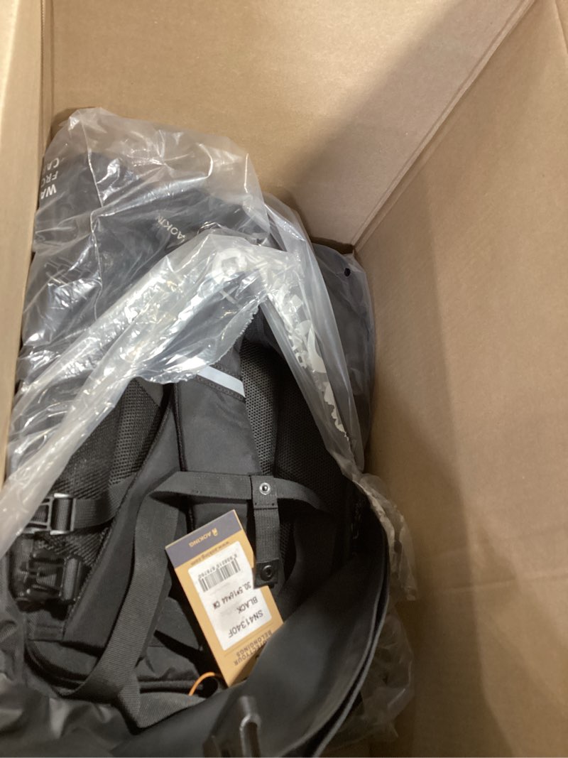 Condition photo showing Good Condition for rolltop backpack, travel rucksack for men women, anti theft backpacks with 15.6-inch laptop compartment, waterproof casual daypack for work, business, commuter and college black