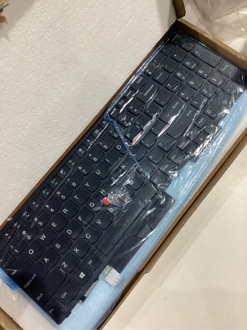 Condition photo showing Good Condition for laptop replacement us layout with pointing keyboard for lenovo thinkpad e580 e585 e590 e595 t580 t590 l580 l590 p52 p72 p53 p53s p73 01yp640 01n729 01yp560 pk131672b00 01yp680