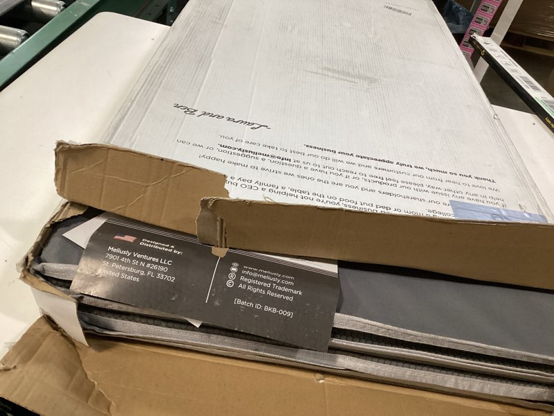 Condition photo showing New/Like New for Meliusly Premium 10mm Bunkie Board Queen Size (60x80'') Patent Pending Low Profile Bed Board Design - Breathable, Noise Minimizing, Moisture Resistant Bunkieboards, Low Profile Bed Support Queen (60x80'')