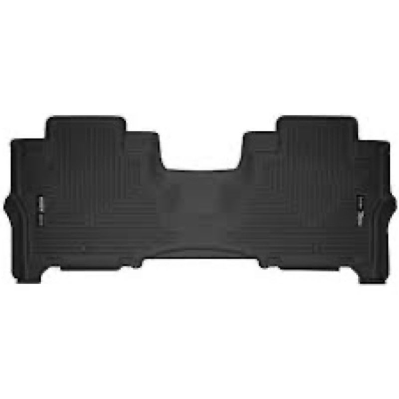 husky liners x-act contour floor mats | fits 2018-2024 ford expedition | 2nd row, 1-pc black - 54661
