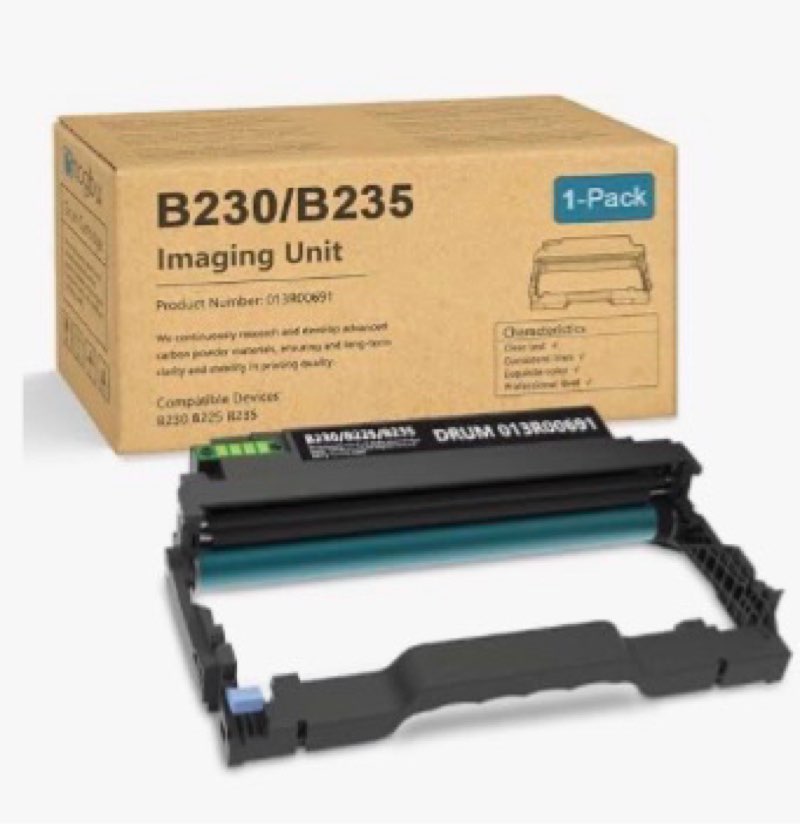 Expiry-10/2027) APRONE B230 013R00691 Drum Unit Compatible for B230 B225 B235 Printer Extra High Capacity (12,500 Pa