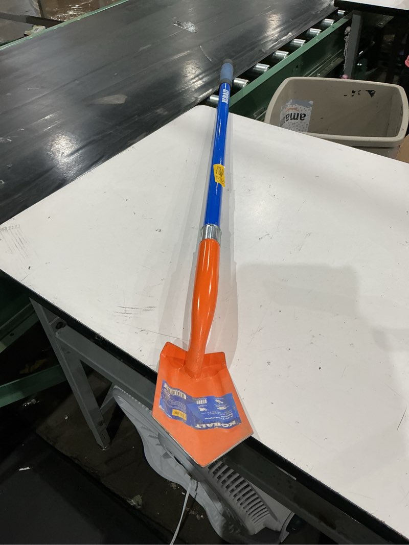 Condition photo showing As Is for kobalt 40-in fiberglass handle trenching spade