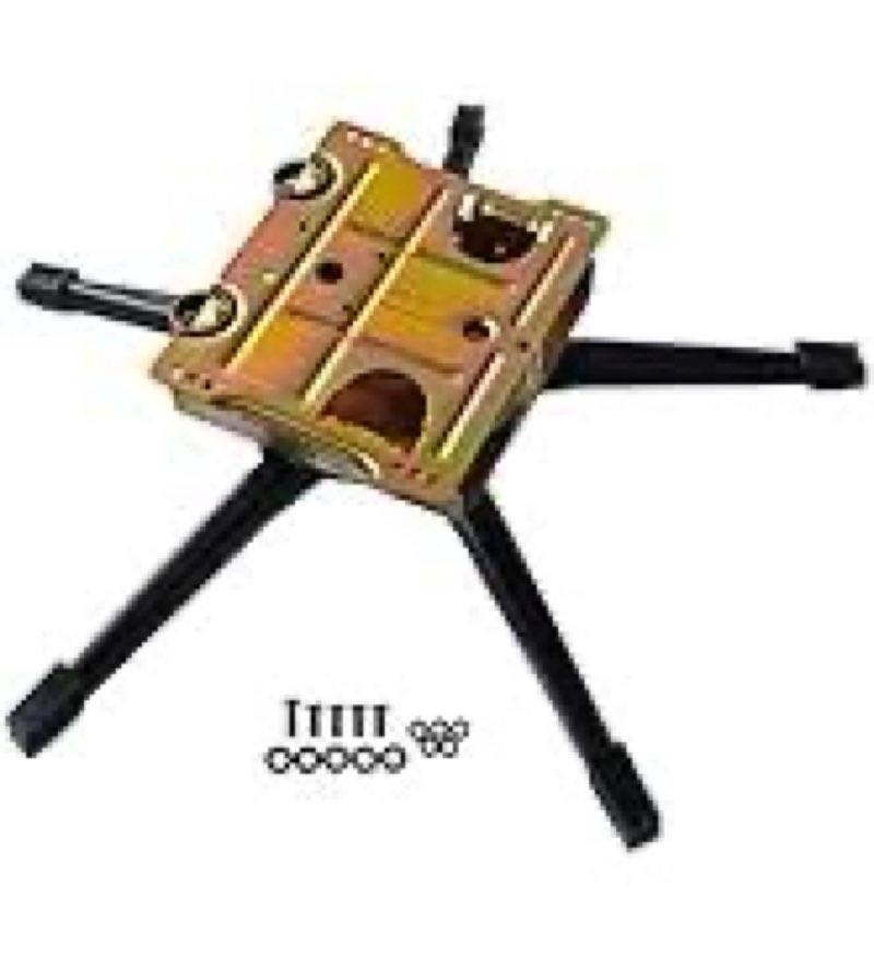 Racfenick 24" Replacement Rocking Recliner Base w/pitched 360 Swivel Rocker Box Plate 5-Leg w/caps w