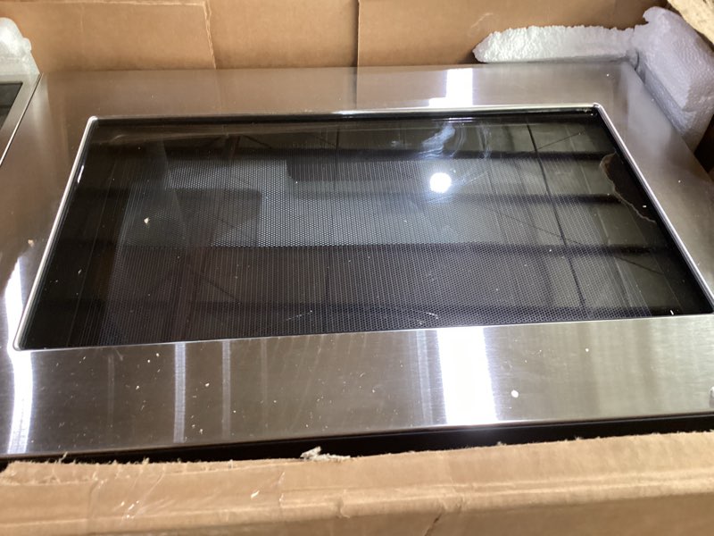 Condition photo showing Good Condition for (only microwave+not tested)fisher & pasykel 71637 cmo-24ss-3y 24\\\" series 5 contemporary compact convection-microwave ovent