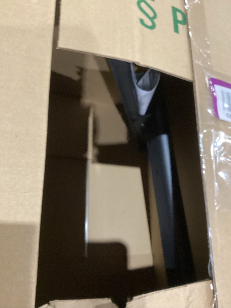 Condition photo showing As Is for PERLESMITH Universal Swivel TV Stand for 24-60 inch TVs up to 99 lbs, 12 Height Adjustable Table Top TV Stand, TV Base Stand with Tempered Glass Base, Max VESA 400x400mm, PSTVS33 24" to 60" screen