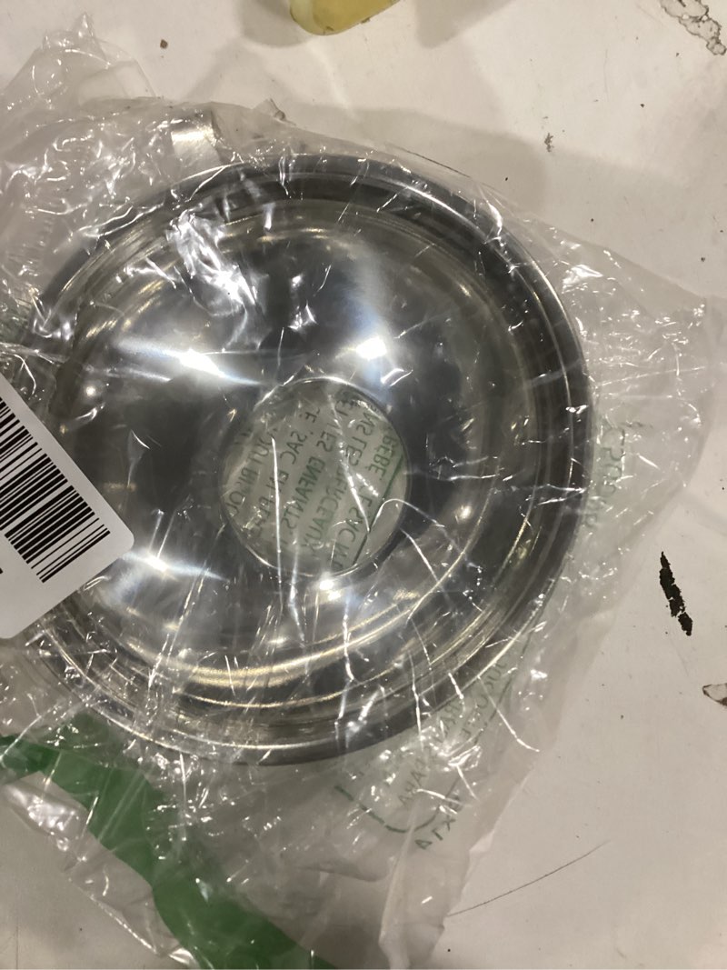Condition photo showing Good Condition for canning funnel for kitchen use, wide mouth food grade stainless steel funnel for wide and regular mouth mason jar, deal for filling bottle, liquid and solid