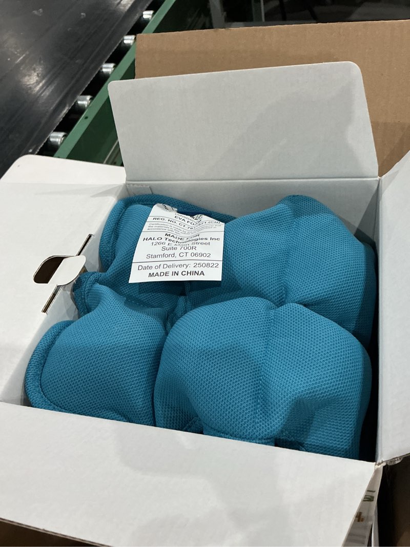 Condition photo showing As Is for halo spine stretcher for back pain relief, full back decompression, upper and lower back stretcher, spine alignment, and deep tissue acupressure therapy with 24 massage balls