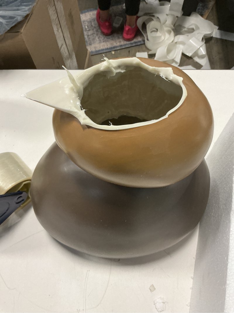 Condition photo showing As Is for Small Side Table,Sofa Side Table, Bedside Cabinet, Decorative Bedside Cabinet, Modern Coffee Table, Suitable for Bedroom, Living Room, Balcony