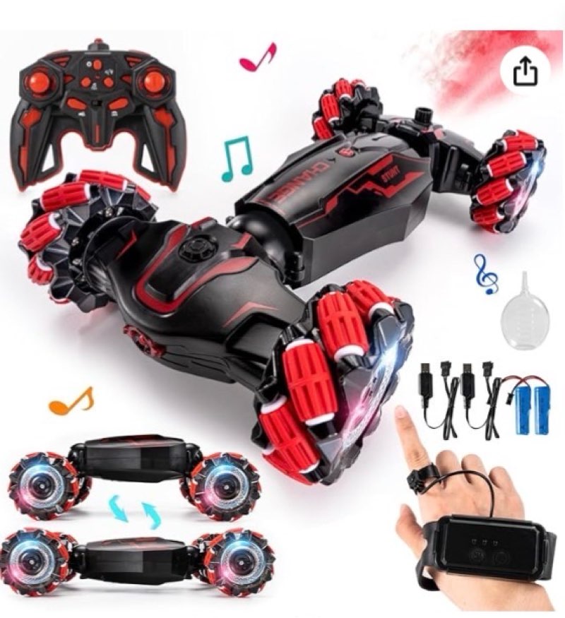 tadozic gesture sensing rc stunt car
