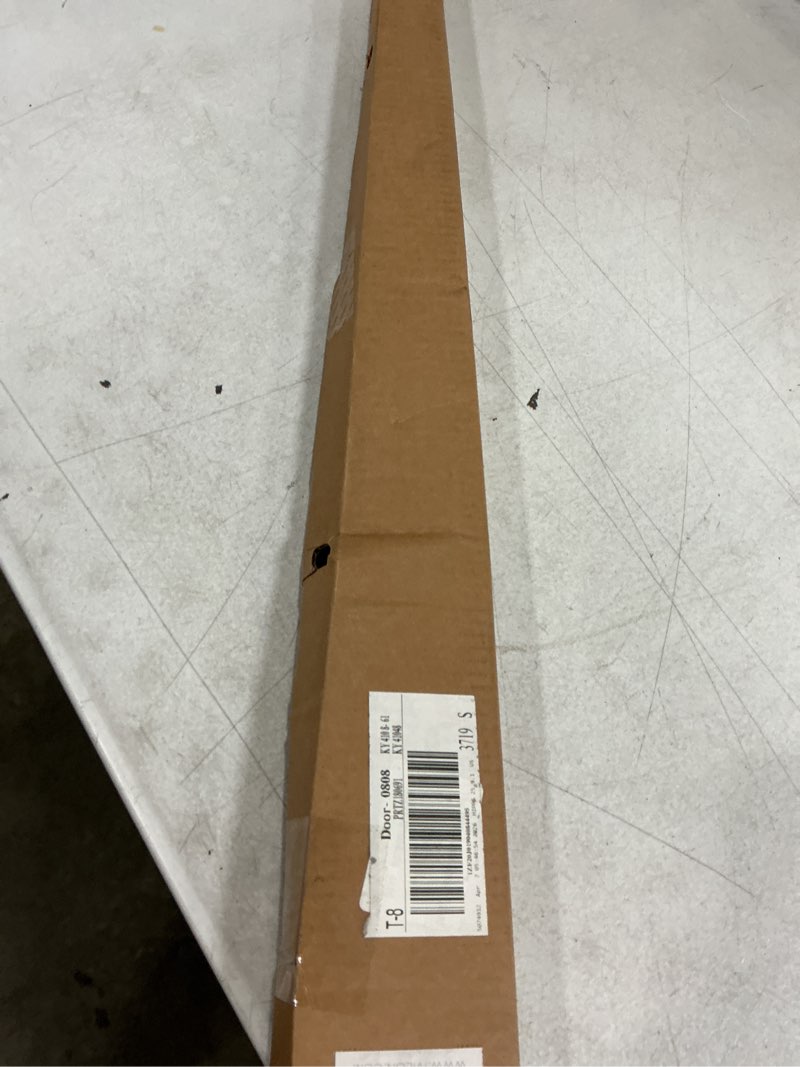 Condition photo showing New/Like New for ivilon drapery window curtain rod - end cap style design 1 inch pole. 48 to 86 inch color satin nickel 48 to 86 in.