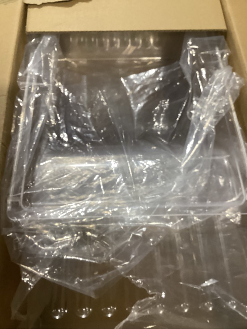 Condition photo showing As Is for [2 pack] upgraded 240337103 refrigerator crisper drawers bins compatible with frigidaire kenmore, frigidaire drawer replacement for 240337100 ap2115741 240323007, food-grade materials