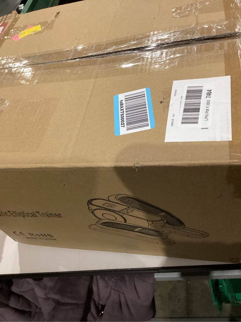 Condition photo showing New/Like New for Under Desk Elliptical Machine with 12 Adjustable Speed, Quiet & Portable Seated Pedal with Remote Control & Non-Slip Foot Straps