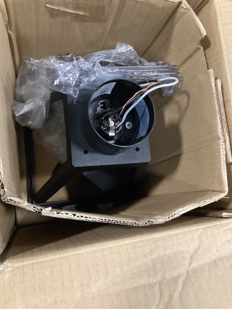 Condition photo showing Good Condition for generation lighting 82065-12 polycarbonate one-light outdoor post lantern outside lighting, black finish