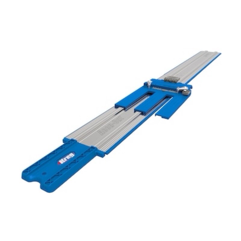 kreg accu-cut cutting jig - rips, crosscuts, and angled cuts up to 48-inch with universal saw