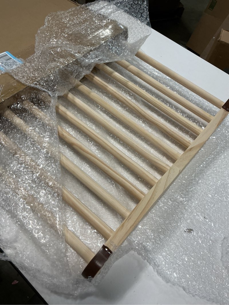 Condition photo showing Good Condition for Sauna Backrest Infrared Natural Wooden Hemlock, S-Shape Support, 17"(W) x 20.5"(H)