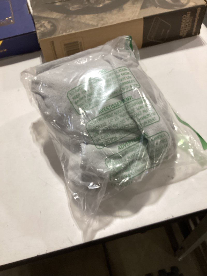 Condition photo showing New/Like New for Natemia Hooded Towel Poncho – 100% Organic Cotton - Kids & Toddler Beach Towel with Hood - GOTS Certified - Gentle on Sensitive Skin - Cozy Swim & Bath Towel for Boys, Girls - Perfect Registry Gift 2-3T Grey