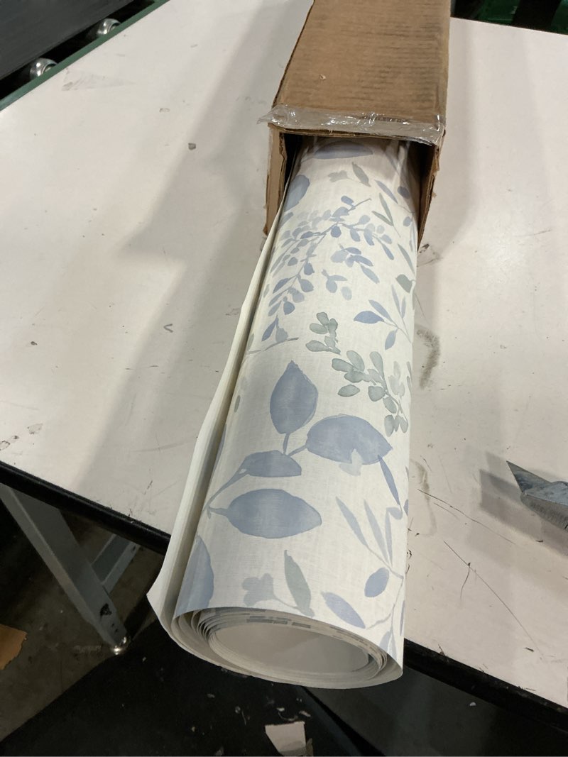 Condition photo showing Good Condition for Chesapeake Tinker Woodland Botanical Wallpaper , Light Blue