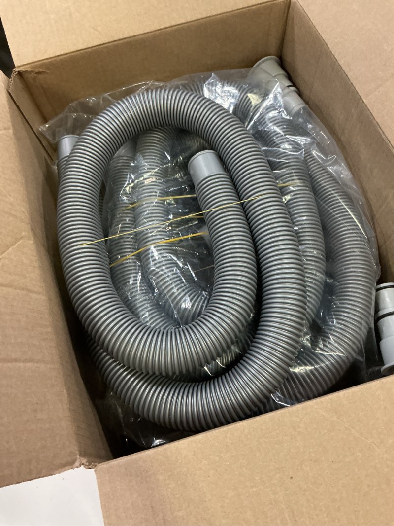 Condition photo showing Good Condition for eboot 4 set pool pump hose for above ground, 1.5 inch x 59" replacement filter hose with 8 clamps and 8 adapters for swimming pool compatible accessories(grey)